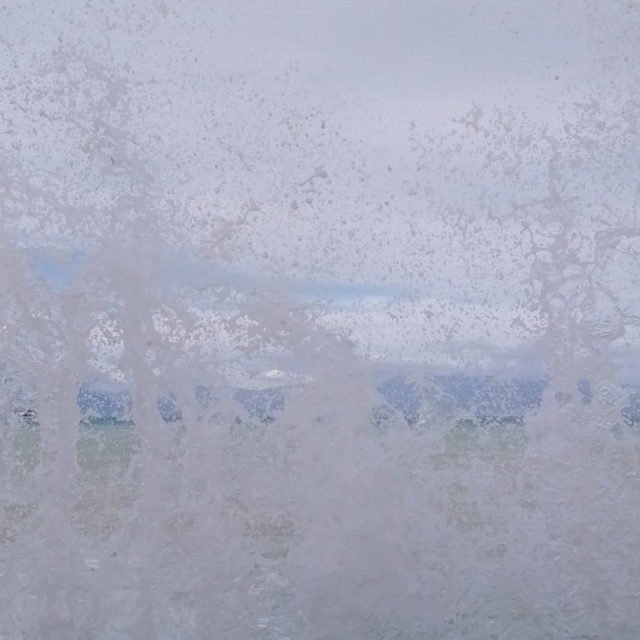 Aigeira - Wave splash During Winter - Dec 2017