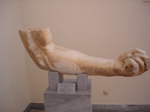Aigeira - History - Ancient Aigeira - Zeus Arm