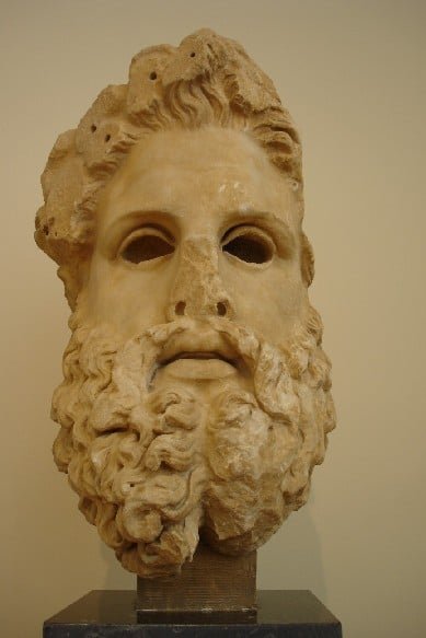 Aigeira - History - Ancient Aigeira - Zeus Head